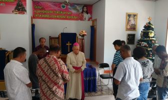 WBP Lapas Ambon Kedatangan Pimpinan Tertinggi Gereja Katholik Maluku