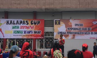 Salurkan Bakat Aerobik, Lapas Bogor Gelar "Kalapas Cup"