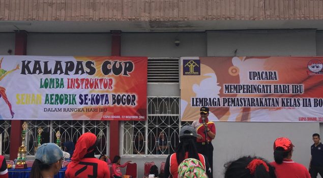 Salurkan Bakat Aerobik, Lapas Bogor Gelar "Kalapas Cup"