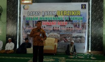 Dzikir & Doa Bagi Korban Tsunami Dilantunkan Petugas & WBP Lapas Batam