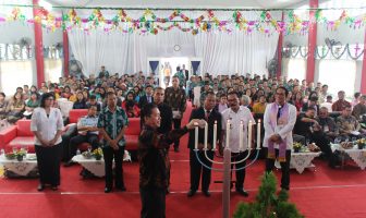 WBP Lapas Pekanbaru Rayakan Sukacita Natal Bersama Keluarga