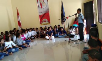 Anak LPKA Ambon Rayakan Natal Bersama Mahasiswa Univ. Pattimura
