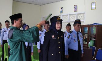 Kepala LPKA Parepare Lantik JFT Perawat Ahli Muda