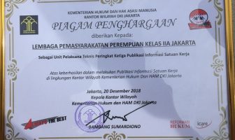 LPP Jakarta Raih Peringkat III dalam Pelaksanaan Publikasi Informasi