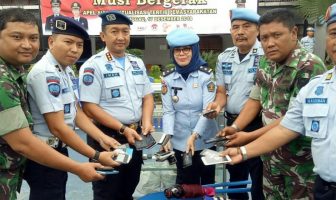 Usai Apel Siaga, Lapas Lubuklinggau Musnahkan Barang Hasil Razia