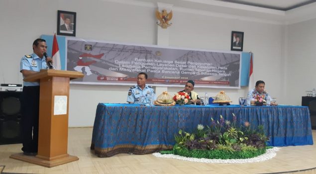 Keuarga Besar Pengayoman Bantu Korban Gempa & Tsunami Palu