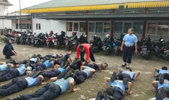 Latihan Kebugaran Fisik Tingkatkan Disiplin CPNS Lapas Pekanbaru