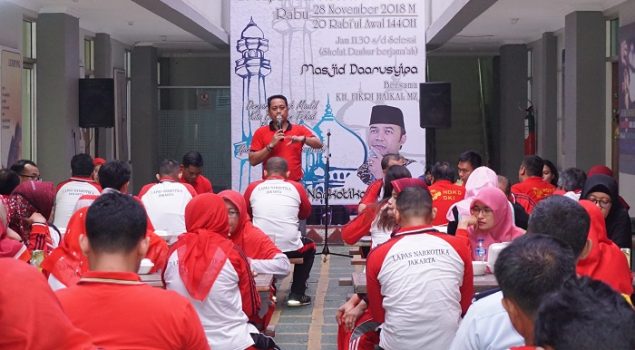 Kalapas Narkotika Jakarta Minta Bagian Pengamanan Tingkatkan Kewaspadaan