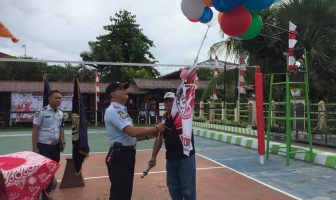 Lapas Kerobokan Gelar Lomba Voli "Antrabez Cup"