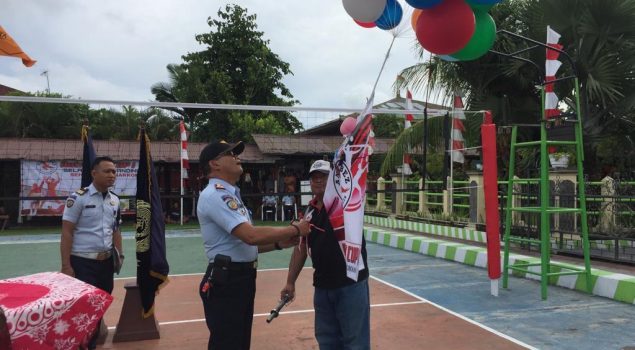 Lapas Kerobokan Gelar Lomba Voli "Antrabez Cup"