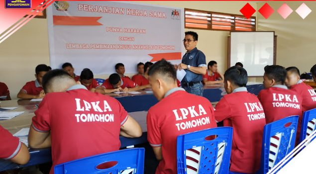 Anak LPKA Tomohon Belajar Bahasa Inggris & Kewirausahaan