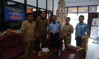 Rutan Manado Terima Tempat Sampah Dari Dinas Lingkungan Hidup