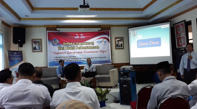 Bendahara Pengeluaran Rutan Pandeglang Hadiri Sosialisasi Pemggunaan KKP di KPPN Rangkasbitung