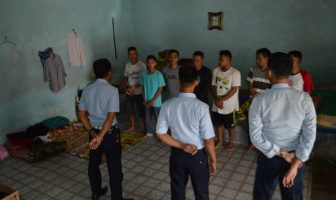 Satgas Kamtib & P4GN Lapas Watampone Geledah Blok Hunian WBP