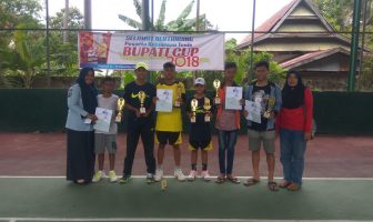 Sekolah Tenis Lapas Polewali Juara 1 & 3 Bupati Polman Cup 2018