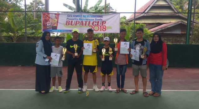 Sekolah Tenis Lapas Polewali Juara 1 & 3 Bupati Polman Cup 2018