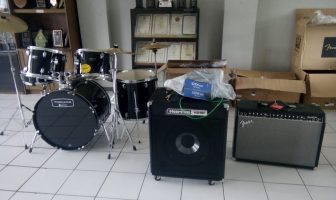 Lapas Sragen Dapat Bantuan Seperangkat Alat Musik