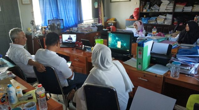 Teleconference dengan Sekretaris Ditjen PAS, Ini Fokus Lapas Watampone