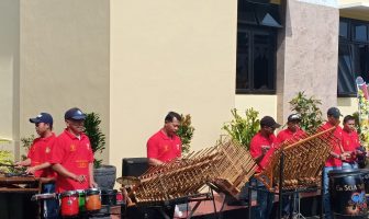 D'Tawon Band Rutan Wonosobo Meriahkan Peresmian Markas Polres Wonosobo