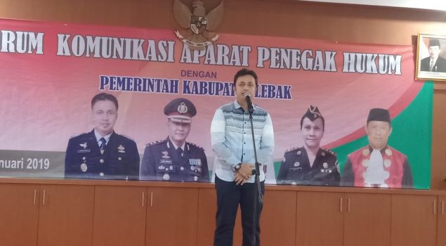 Karutan Rangkasbitung Ajak APH Wilayah Lebak Dukung Program Napi