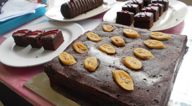 WBP LPP Lampung Belajar Buat Kue Brownies