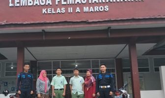 Dua Anak Lapas Maros Kembali Bersekolah