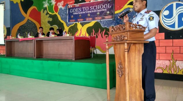 Di Hadapan Para Siswa, Kabapas Pontianak Tegaskan Posisi Penting Pancasila