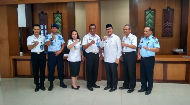 Sambangi Bupati Kulon Progo, Rombongan Kanwil DIY Bahas Pemindahan Rutan Wates