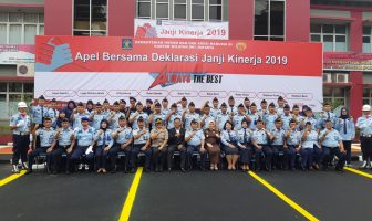 Petugas PAS Wilayah Jakpus Apel Bersama Deklarasi Janji Kinerja Tahun 2019