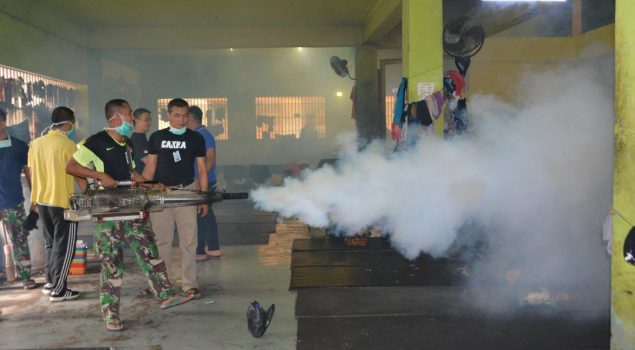 Rutan Jakarta Pusat Laksanakan Fogging