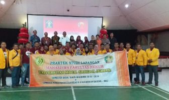 Mahasiswa Univ. Moch. Sroedji Pelajari Pemasyarakatan di Lapas Kerobokan