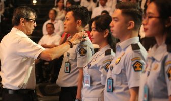 Galeri: Tunas Muda Pengayoman Dilantik Jadi PNS