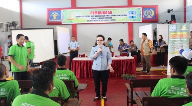 Gandeng Yayasan Mercu Suar, Lapas Pekanbaru Gelar Rehabilitasi WBP