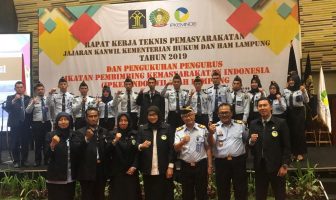 Dirjen PAS Kukuhkan Kepengurusan IPKEMINDO Lampung