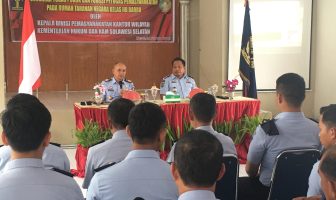 Kadiv PAS Sulsel Tekankan Pemberantasan Halinar di Rutan Barru