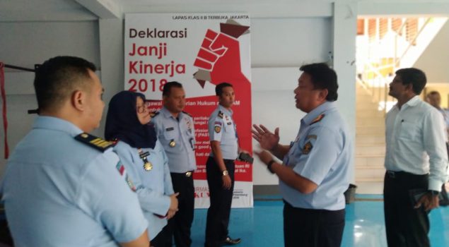 Kakanwil DKI Jakarta Sidak Lapas Terbuka Jakarta