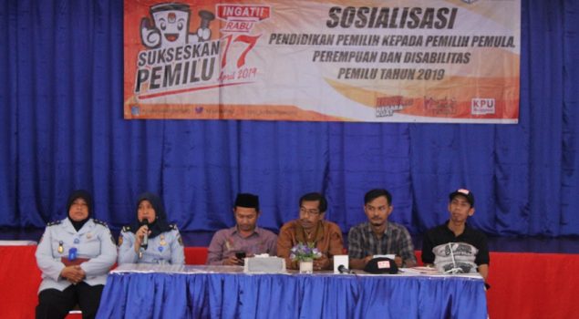 Sosialisasi Pemilu di LPP Tangerang, WBP Jangan Golput