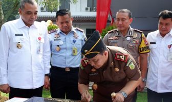 Karutan Tangerang Saksikan Pencanangan Zona Integritas WBK/WBBM di Kejari Kab. Tangerang