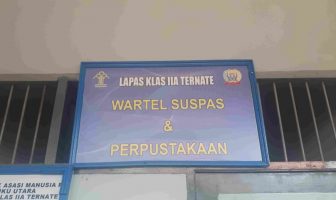 Wartelsus Lapas Ternate Cegah Masuknya HP & Narkoba