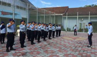Latihan Keterampilan Baris Berbaris, Penyegaran Petugas Rutan Bantul