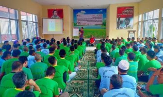 Rutan Rangkasbitung Kedatangan Relawan Demokrasi