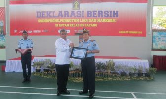 Rutan Batang Deklarasikan Bersih Narkoba