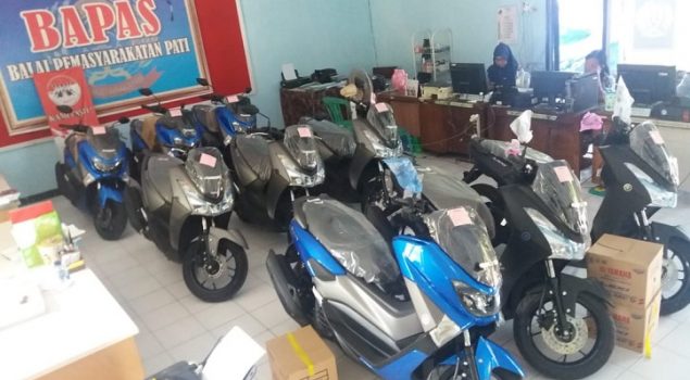 Tunjang Kinerja Petugas, 15 Motor Tiba di Bapas Pati