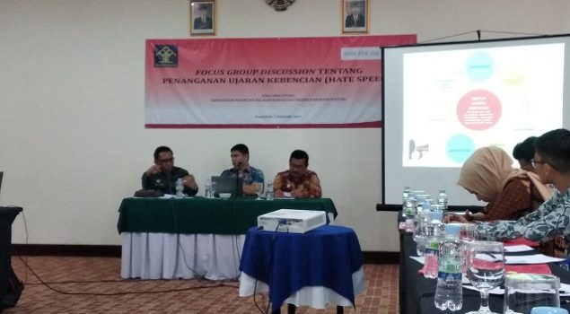 PK Bapas Makassar Beberkan Overcrowded Lapas/Rutan Dalam FGD Penanganan Hate Speech