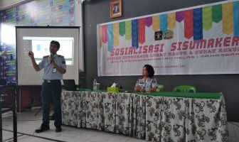 Sosialisasi Sisumaker Optimalkan Persuratan di Bapas Makassar