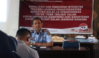Kalapas Narkotika Sungguminasa: Petugas Jangan Terlibat HP & Narkoba dengan Napi