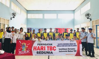 Antusiasme WBP Lapas Kalianda Mengikuti Penyuluhan dan Skrining TB/HIV