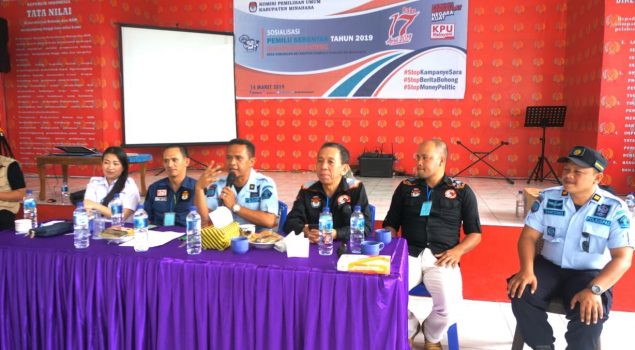 WBP Rutan Manado Ikuti Sosialisasi Pemilu Serentak
