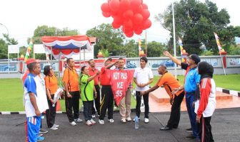 UPT PAS & Imigrasi Ambil Bagian Pada Pekan Olahraga Kanwil Maluku