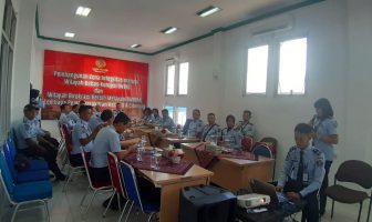 Kunjungi Lapas Cibinong, UPT Kanwil Sultra Siap Wujudkan WBK/WBBM